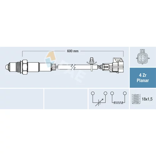 Lambda sonda FAE 77576