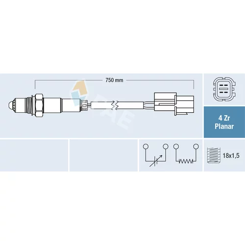 Lambda sonda FAE 77660