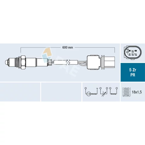 Lambda sonda FAE 75063