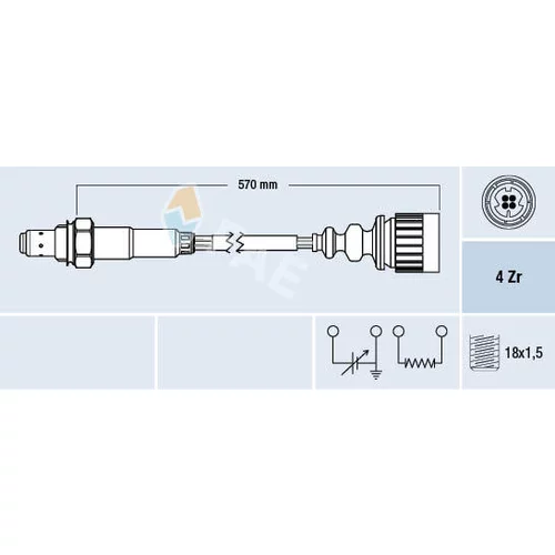 Lambda sonda FAE 77173