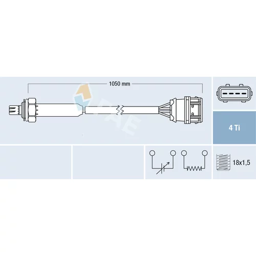 Lambda sonda FAE 77360