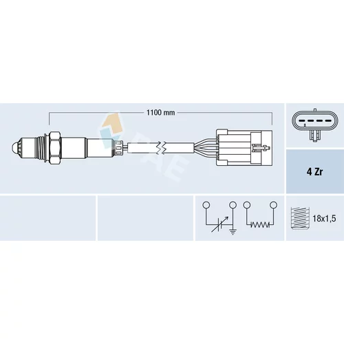 Lambda sonda FAE 77361