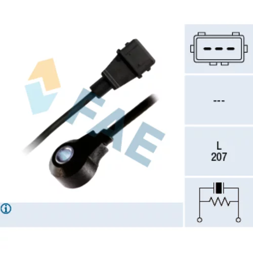 Senzor klepania FAE 60257