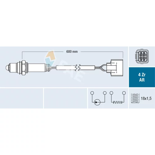 Lambda sonda FAE 75604