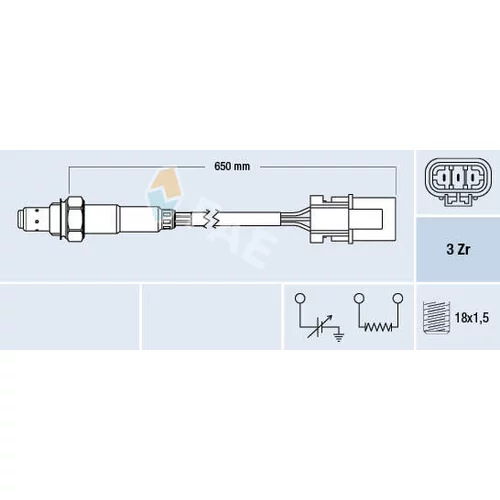 Lambda sonda FAE 77229