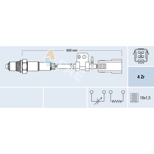 Lambda sonda FAE 77319