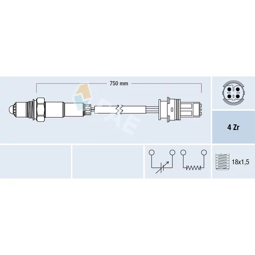 Lambda sonda FAE 77386