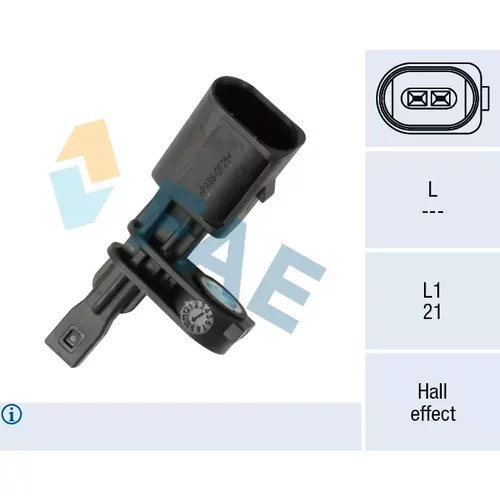 Snímač počtu otáčok kolesa FAE 78805