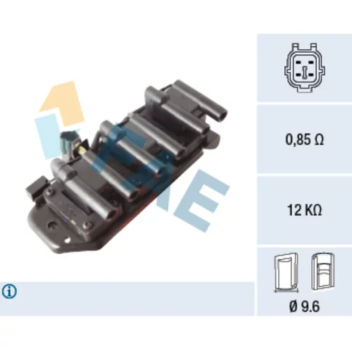 Zapaľovacia cievka FAE 80401
