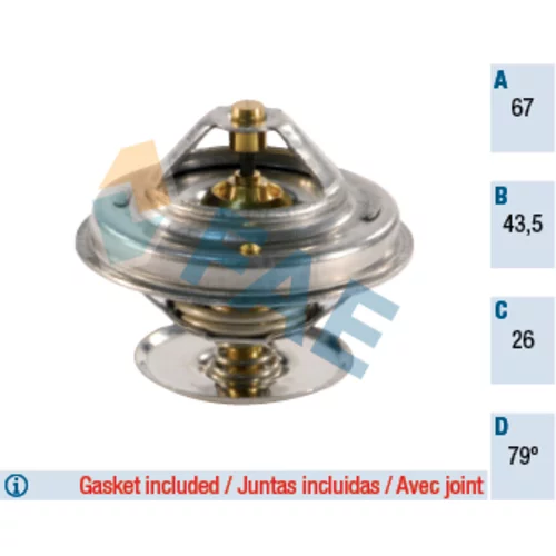 Termostat chladenia 5305479 /FAE/