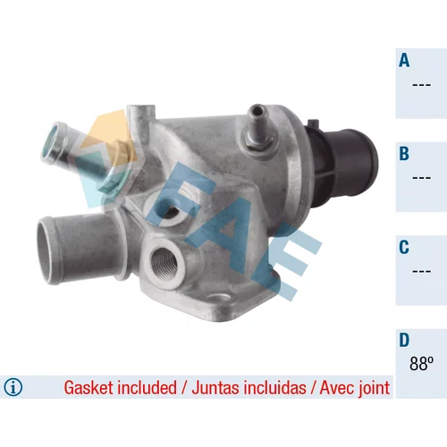 Termostat chladenia FAE 5344988