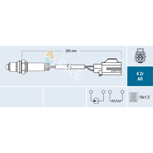 Lambda sonda FAE 75602