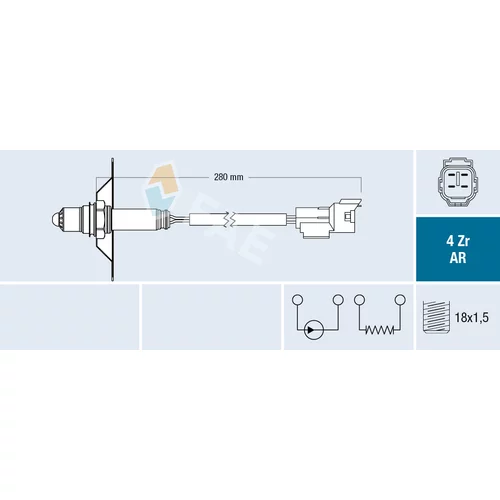 Lambda sonda FAE 75706