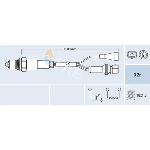 Lambda sonda FAE 77107