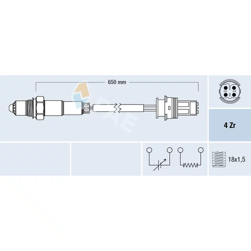 Lambda sonda FAE 77278