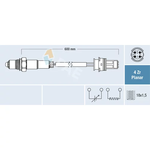 Lambda sonda FAE 77279