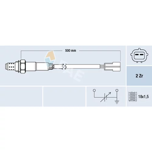 Lambda sonda FAE 77324