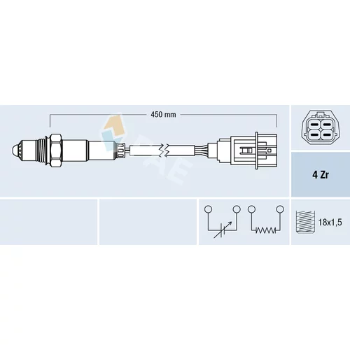 Lambda sonda FAE 77471