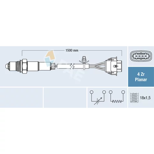 Lambda sonda FAE 77608