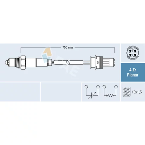 Lambda sonda FAE 77612