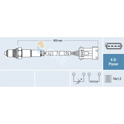 Lambda sonda FAE 77623