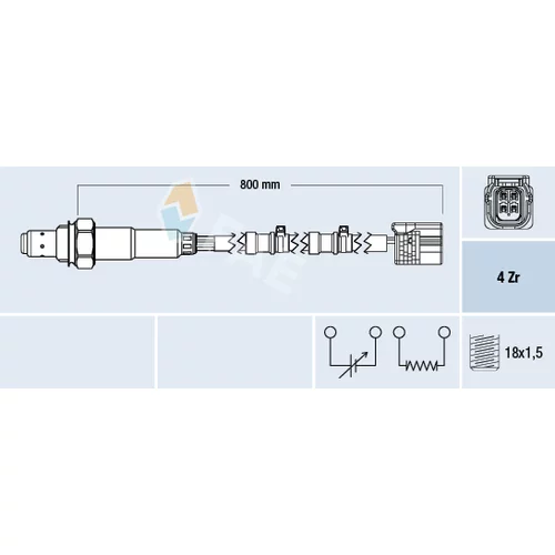 Lambda sonda 77658 /FAE/