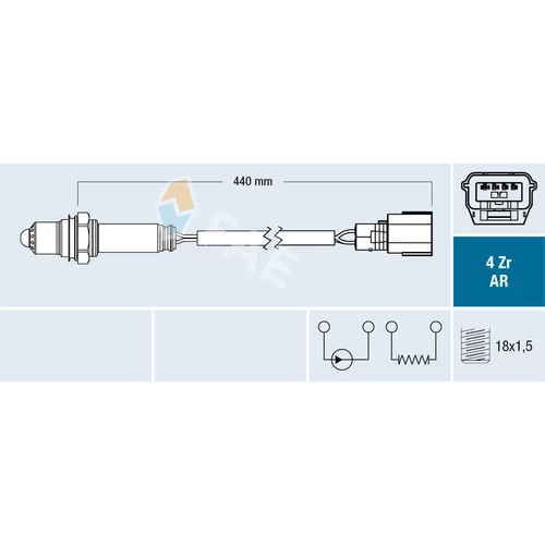 Lambda sonda FAE 75671