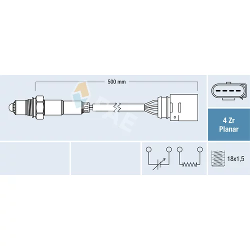 Lambda sonda FAE 77202