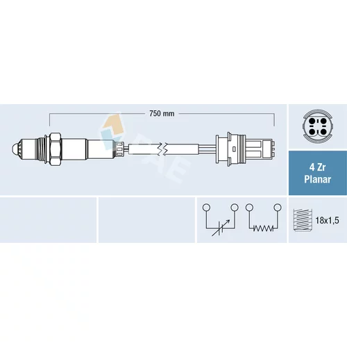 Lambda sonda FAE 77334