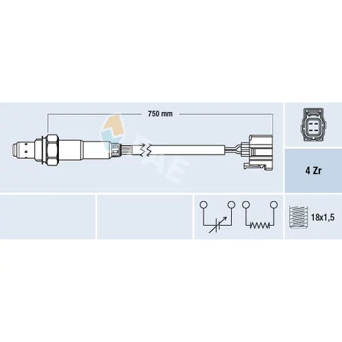 Lambda sonda FAE 77339