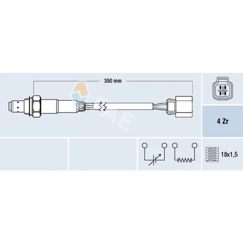 Lambda sonda FAE 77349