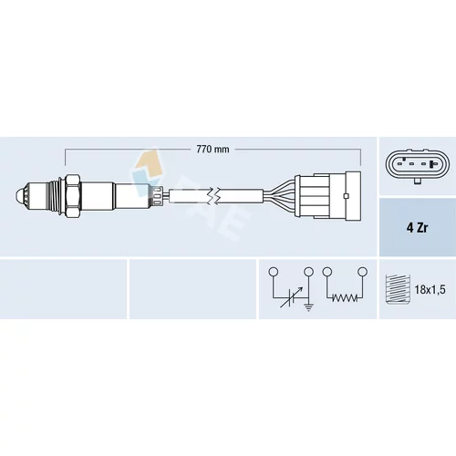 Lambda sonda FAE 77160