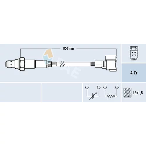 Lambda sonda FAE 77297