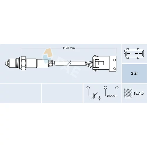 Lambda sonda FAE 77307