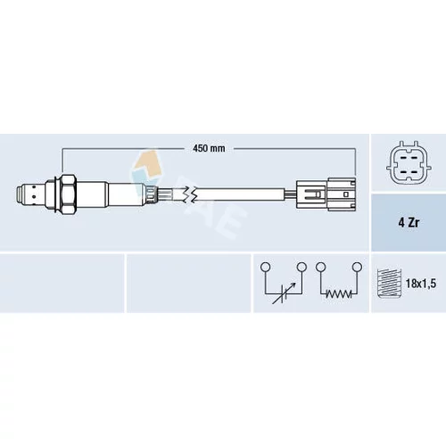 Lambda sonda 77393 /FAE/