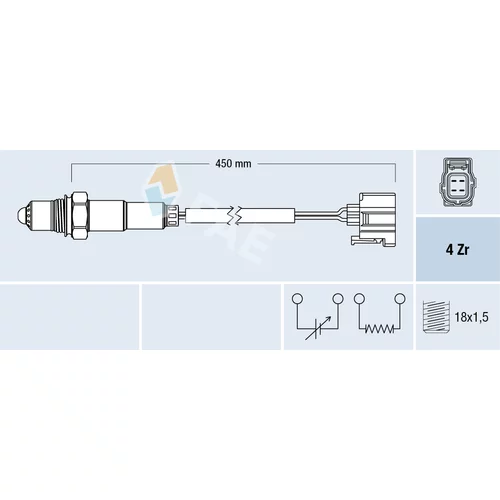 Lambda sonda FAE 77523