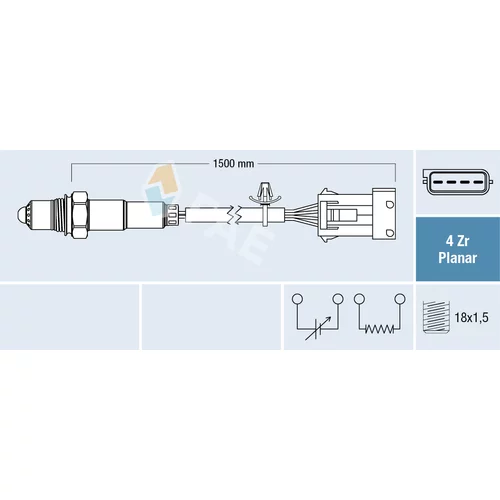 Lambda sonda FAE 77634