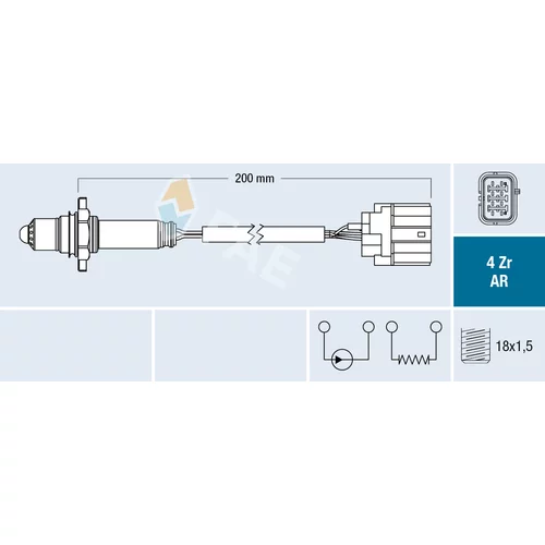 Lambda sonda FAE 75693