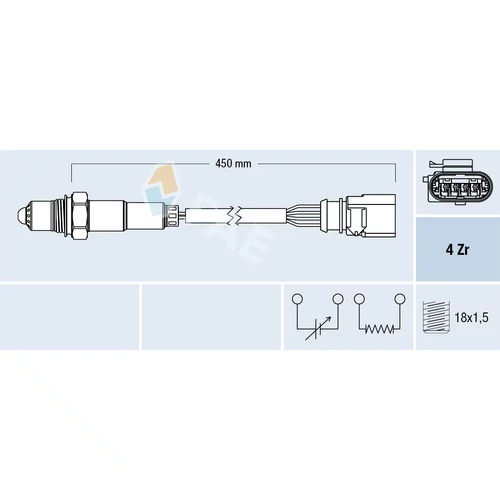 Lambda sonda FAE 77198