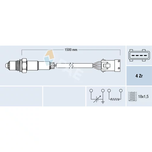 Lambda sonda FAE 77286