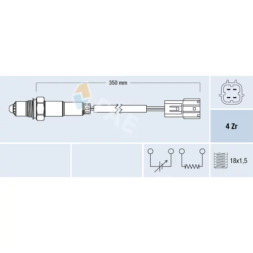 Lambda sonda FAE 77391