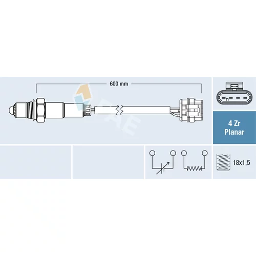 Lambda sonda FAE 77499