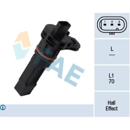 Snímač otáčok, automatická prevodovka 79378 /FAE/