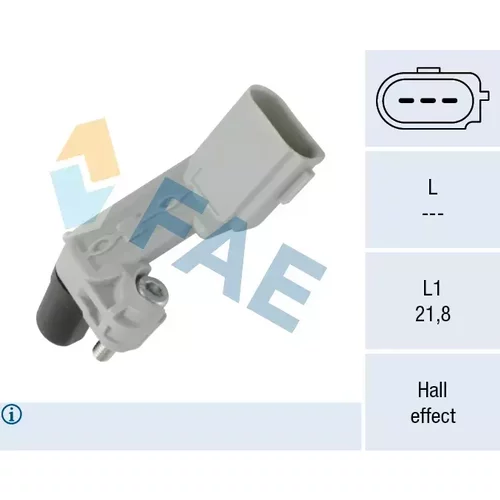 Snímač impulzov kľukového hriadeľa FAE 79545