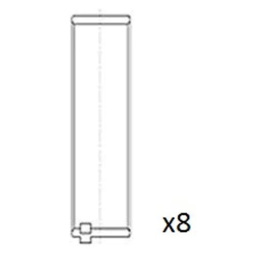 Panva ojničného ložiska BB2047-STD (FAI AutoParts) - obr. 1