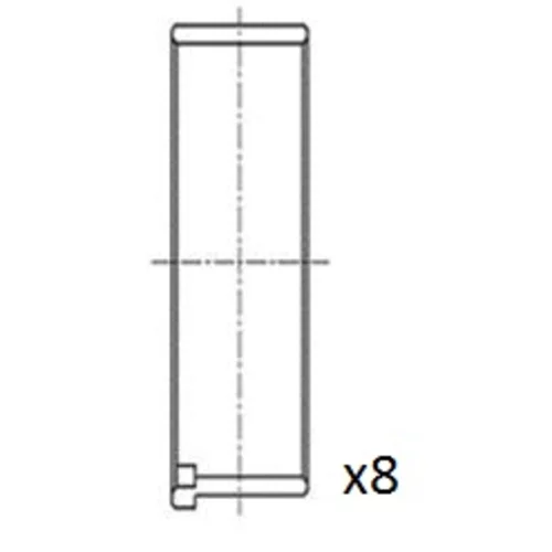 Panva ojni?ného ložiska BB2054-STD (FAI AutoParts) - obr. 1