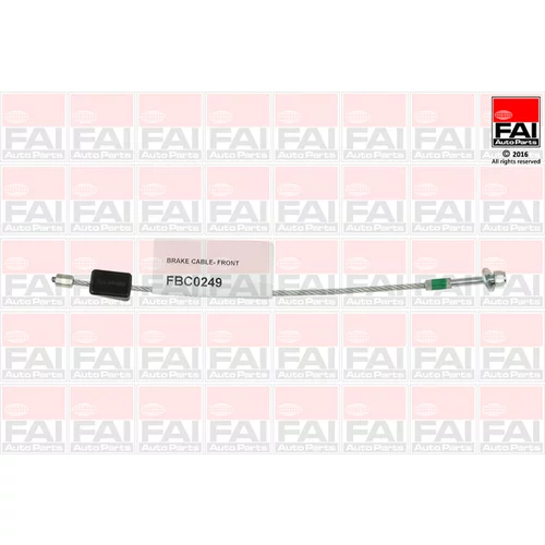 Ťažné lanko parkovacej brzdy FAI AutoParts FBC0249