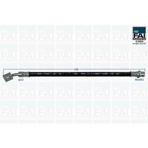 Brzdová hadica FAI AutoParts FPBH196