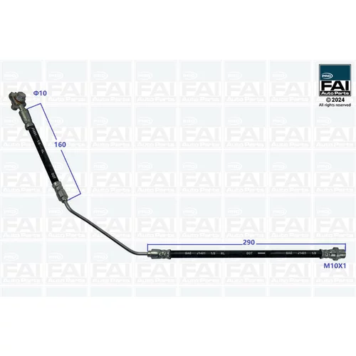 Brzdová hadica FAI AutoParts FPBH252