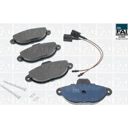 Sada brzdových platničiek kotúčovej brzdy FAI AutoParts FPBP203